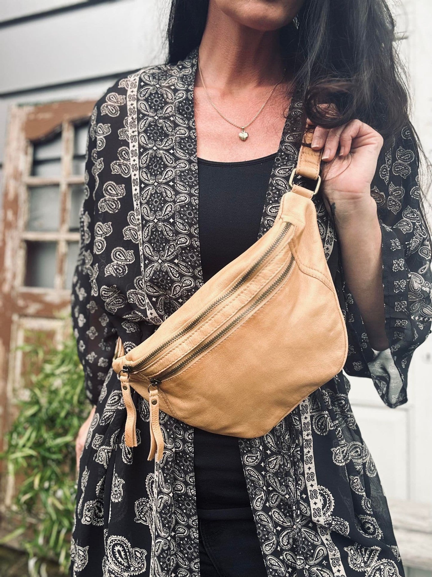 Bumbag No.9 - Sand - VIAMAJA.DK