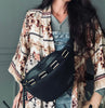 Bumbag Paula Gold i blødt lammeskind