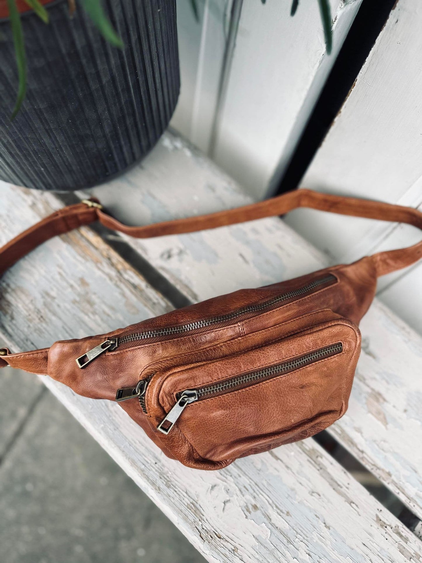 Bumbag SOLO - Walnut - VIAMAJA.DK