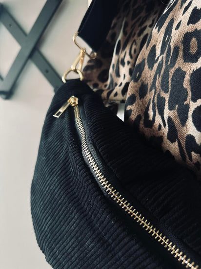 Bumbag - Sort fløjl - VIAMAJA.DK