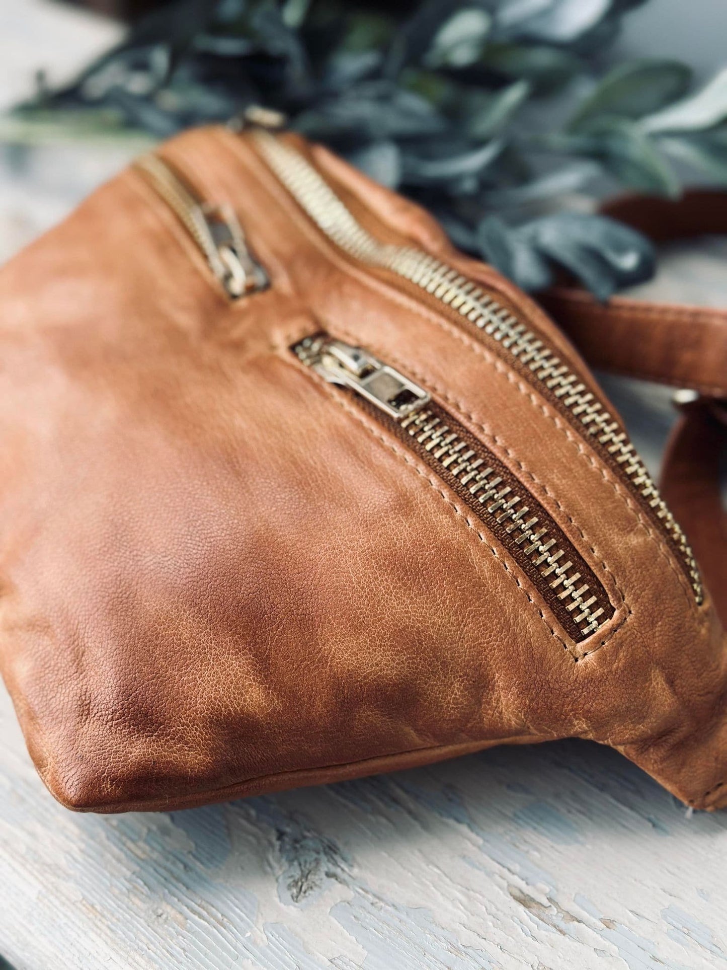 Bumbag SPRING Cognac - VIAMAJA.DK