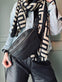 Bumbag washed cow – Black - VIAMAJA.DK