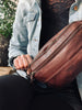 Bumbag washed cow – Brown