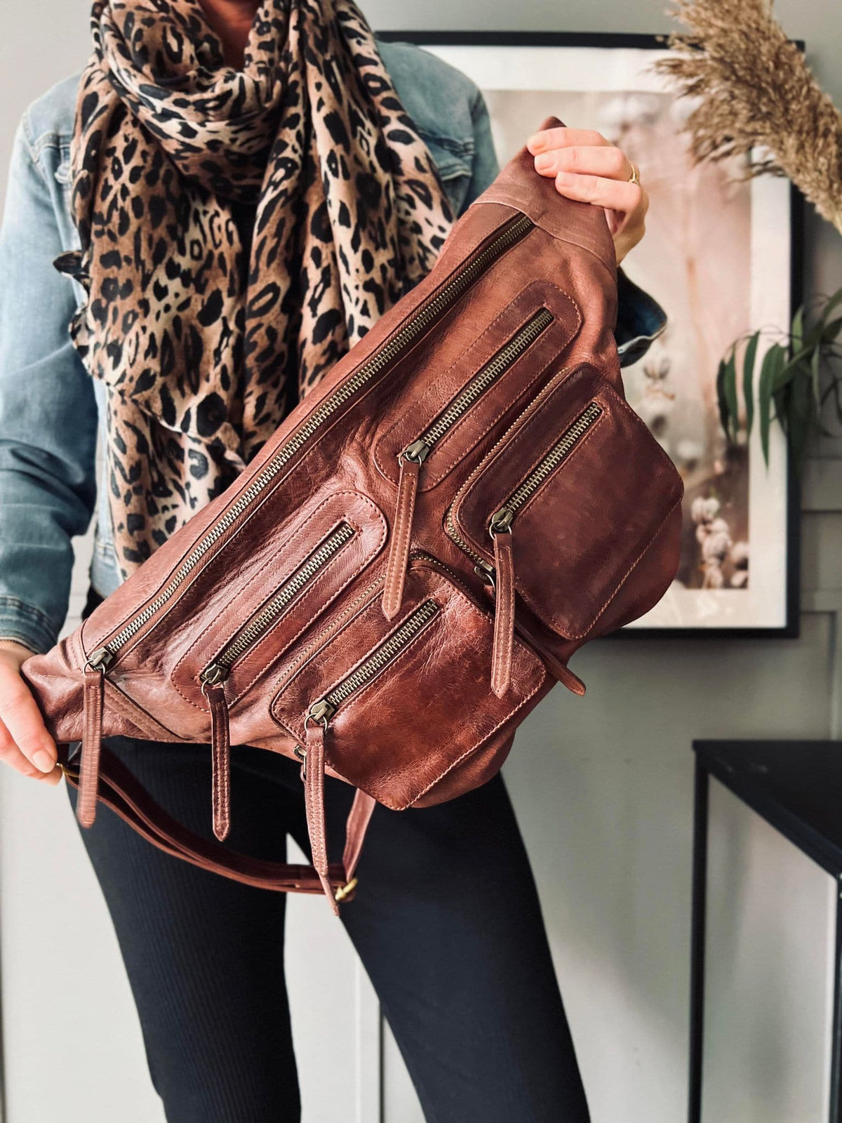 Bumbag XL RAW – Cappuccino - VIAMAJA.DK