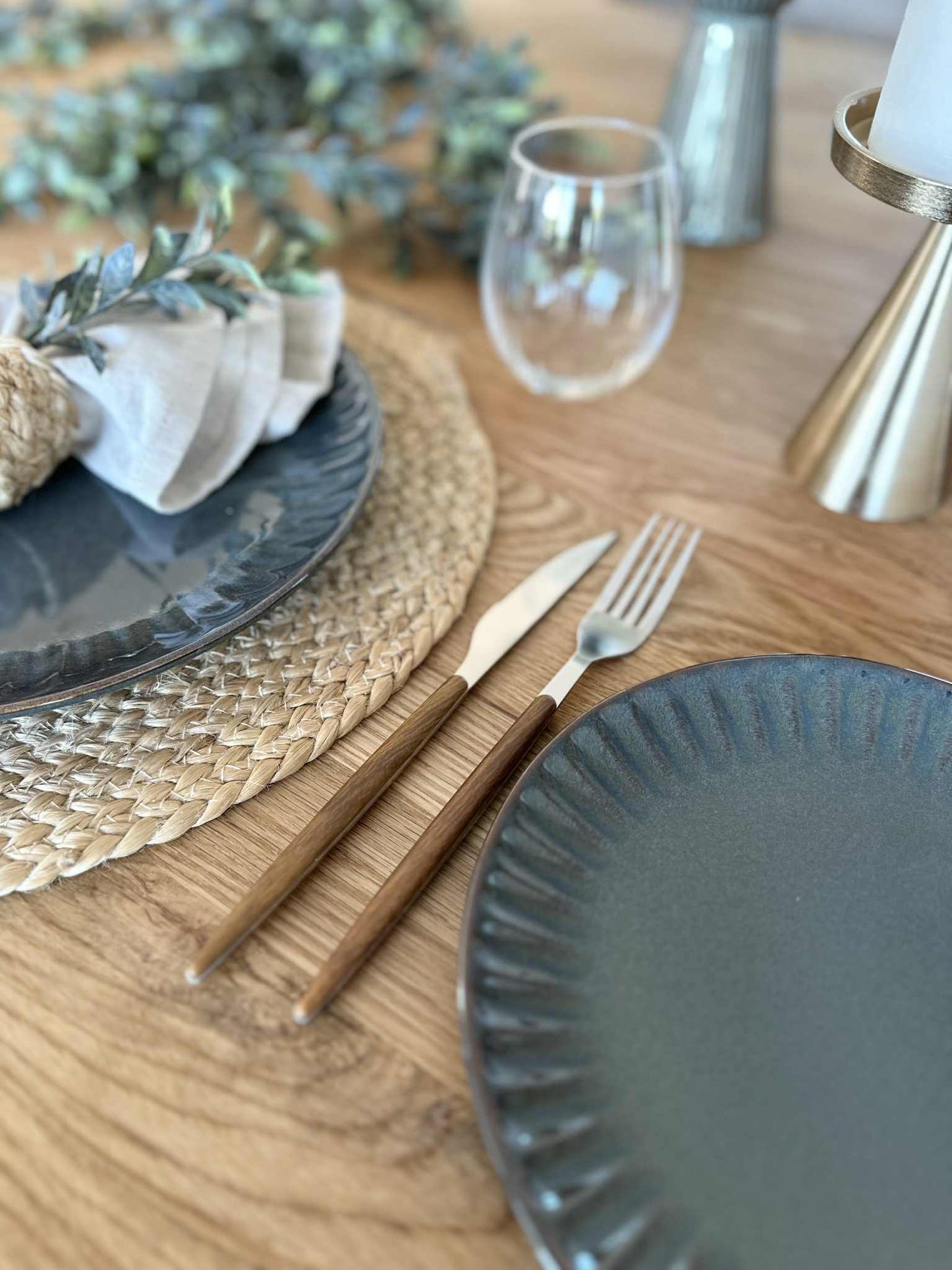 Tallerken VIGA Grå / brun - Flere størrelser