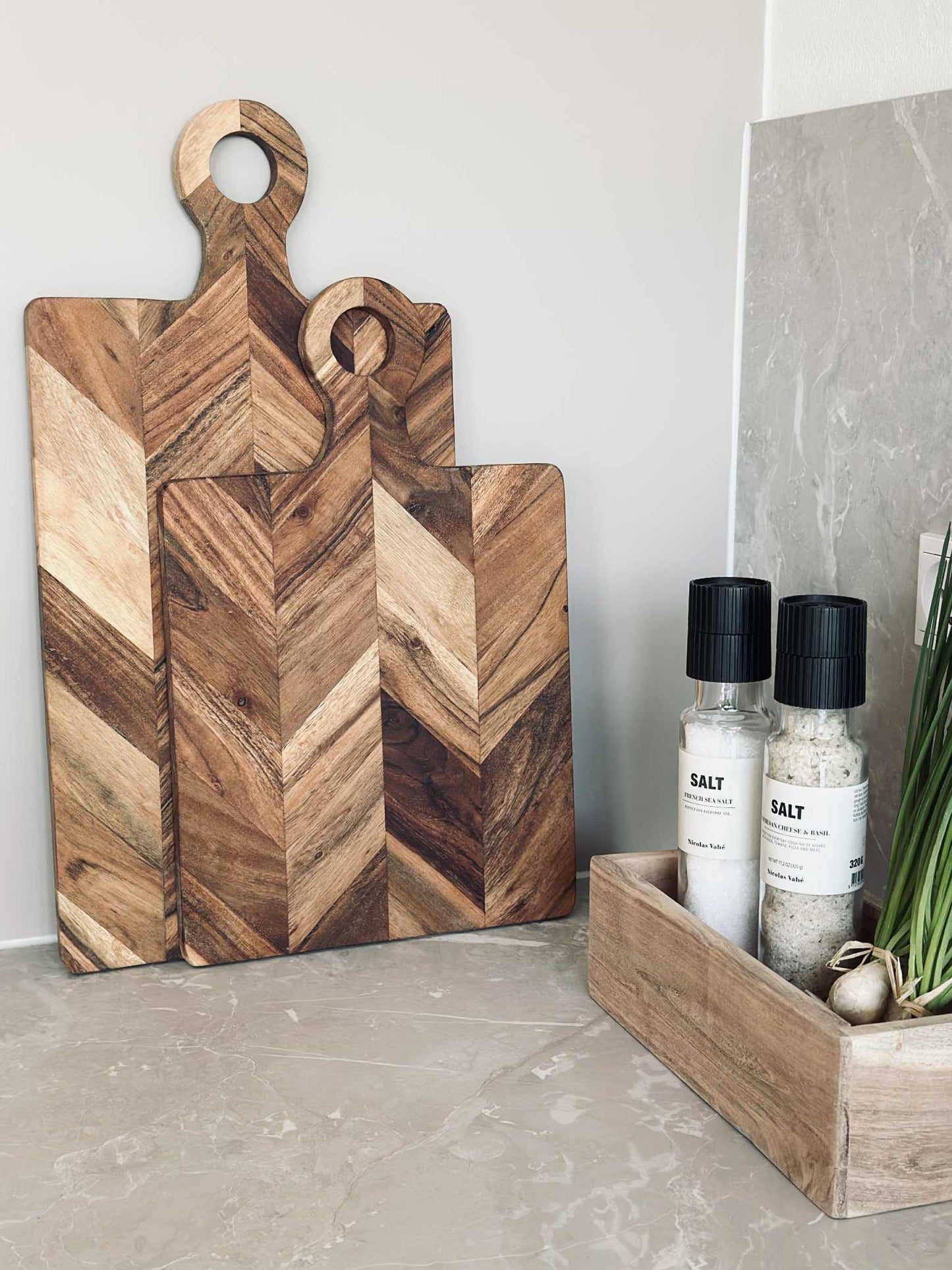 Skærebræt Sildeben - 50cm.