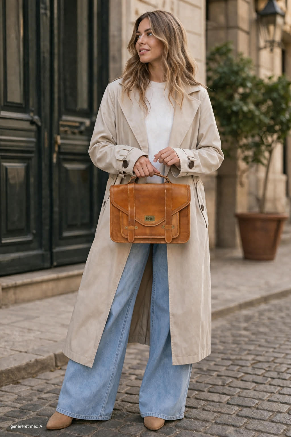 Taske Hallie – Cognac