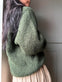 Cardigan Green Mohair mix - VIAMAJA.DK