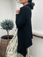 Cardigan Long style - Black - VIAMAJA.DK