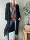Cardigan Megan black - VIAMAJA.DK