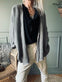 Cardigan Stone hørmix - VIAMAJA.DK