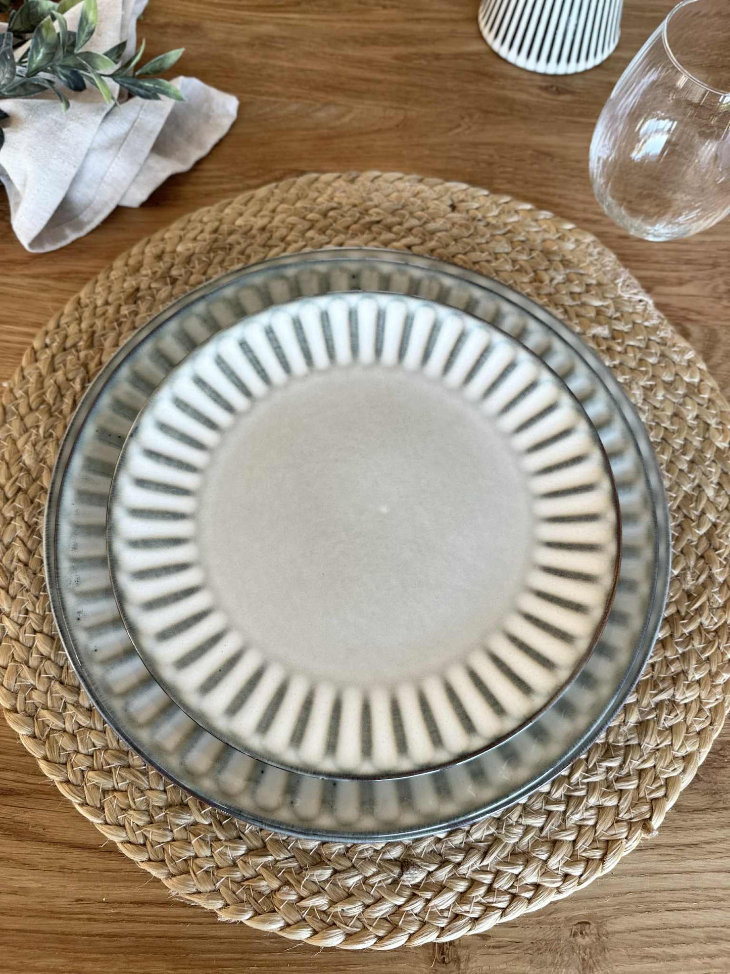 Tallerken VIGA Grå - Flere størrelser