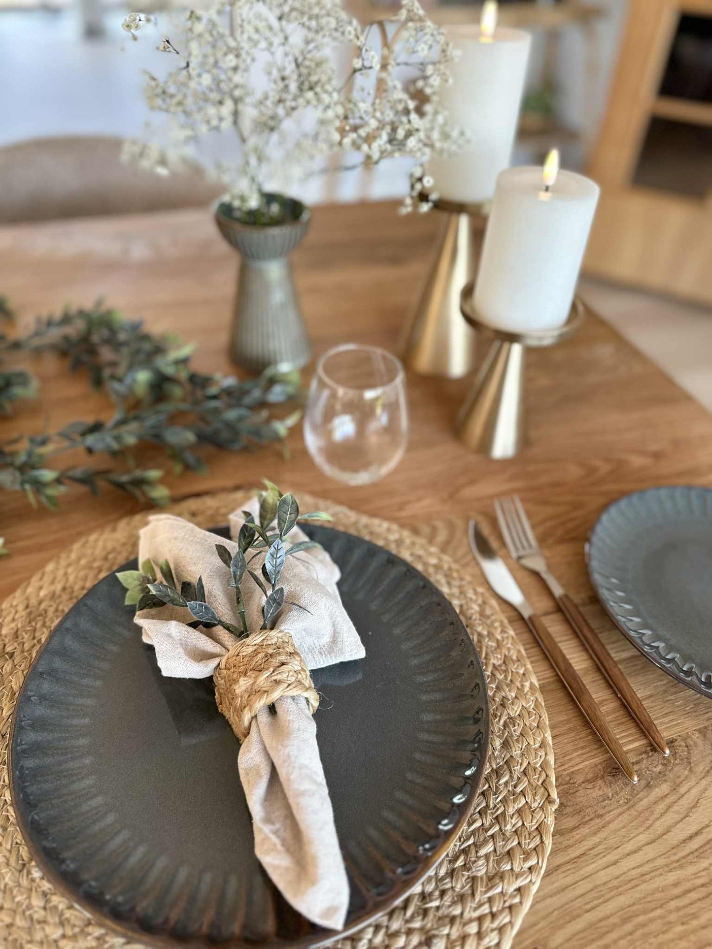 Tallerken VIGA Grå / brun - Flere størrelser