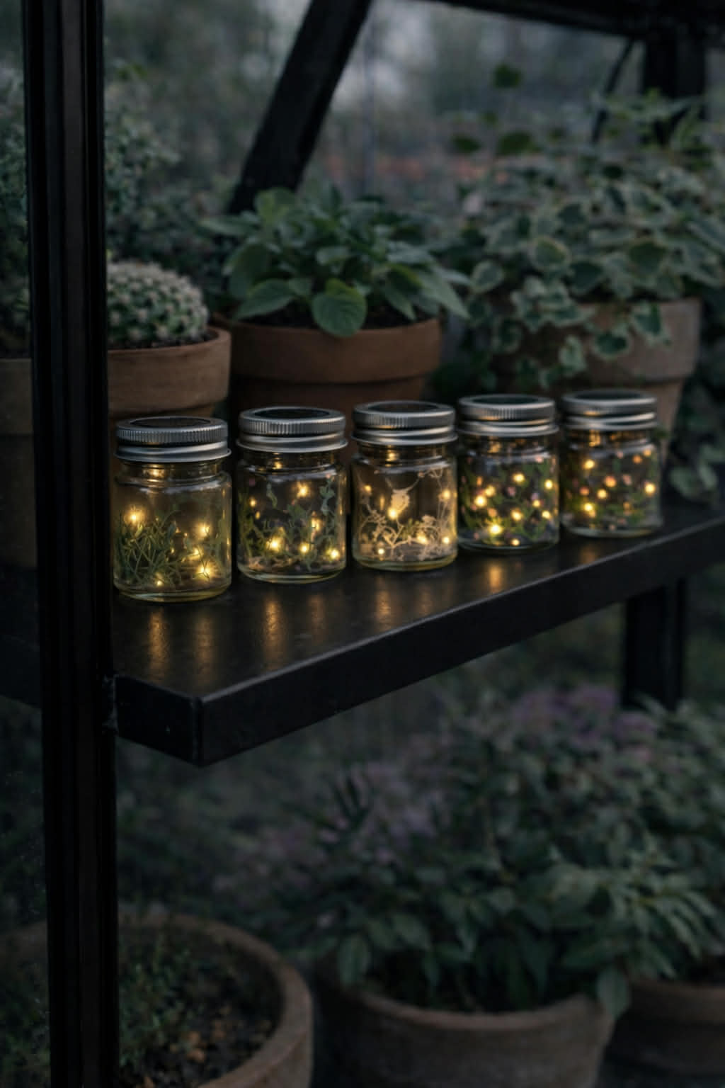 Mini Lanterne med solar - MIX