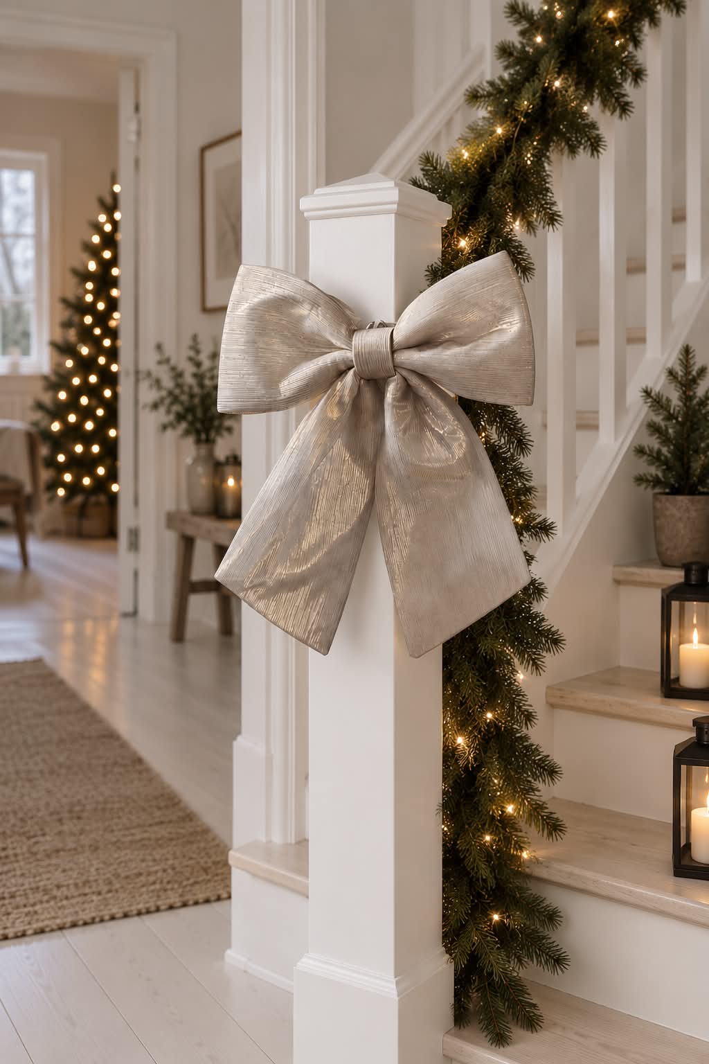 Sløjfe Champagne 34 cm