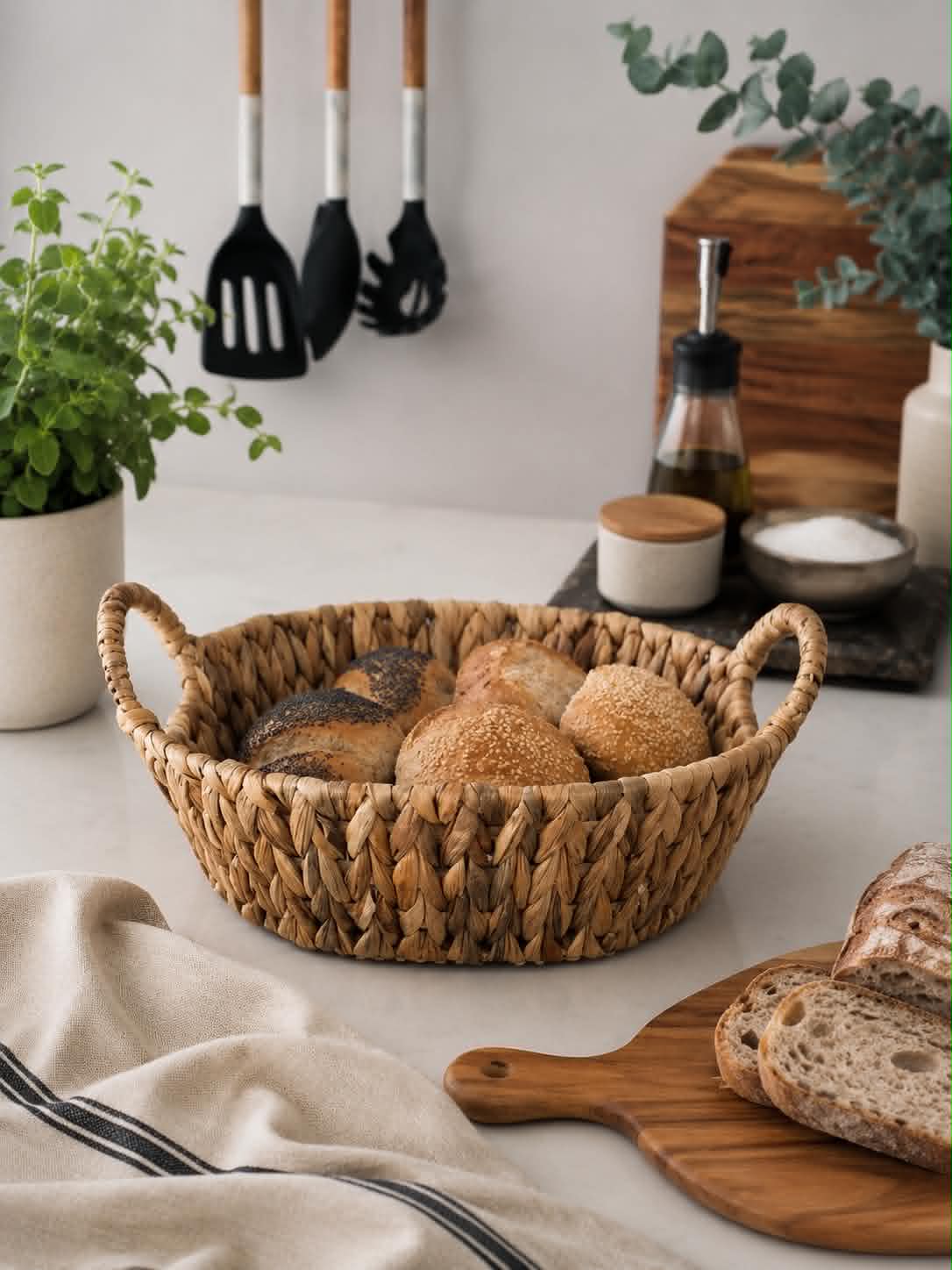 Brødbakke medium - Vandhyacint