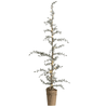 Cedertræ med LED lys 130cm - DELUXE