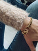 Chunky armbånd  // Guldbelagt