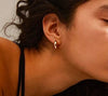 Chunky hoops 14 karat guldbelagt