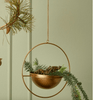 Cirkel ophæng / Bowl – Guld – Ø35