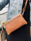 Clutch - FLORA Cognac - VIAMAJA.DK