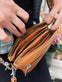 Clutch - FLORA Cognac - VIAMAJA.DK
