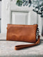 Clutch - FLORA Cognac - VIAMAJA.DK