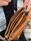 Clutch - FLORA Cognac - VIAMAJA.DK