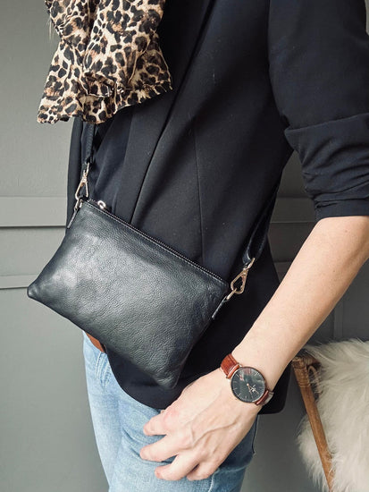Clutch Hallie - Black - VIAMAJA.DK