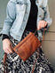 Clutch Jelva Cognac - VIAMAJA.DK