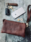 Clutch / skindtaske Vera Brandy - VIAMAJA.DK