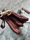 Clutch / skindtaske Vera Brandy - VIAMAJA.DK