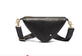 Cool black HALLY trekantet crossbody / bumbag - VIAMAJA.DK