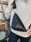 Cool black HALLY trekantet crossbody / bumbag - VIAMAJA.DK