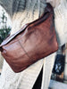 Cool Buffy XL Bumbag i smørblødt læder - Brandy
