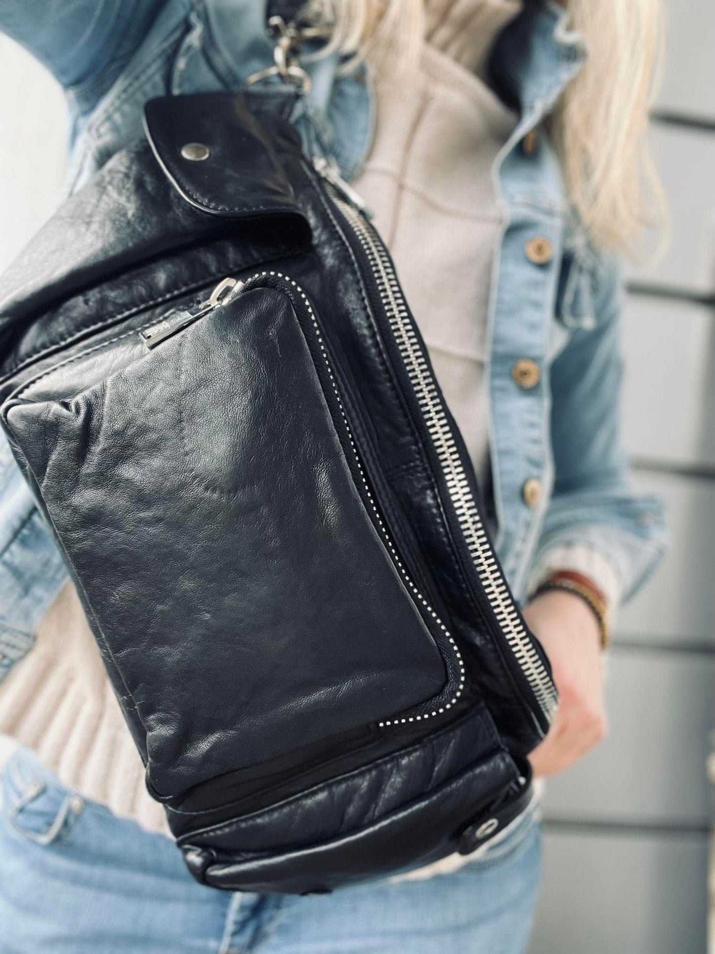 Cool XL bumbag - Black - VIAMAJA.DK