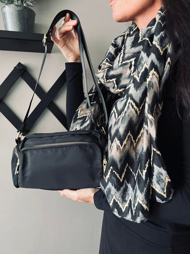Crossbody - Black Nylon