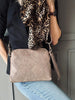 Crossbody clutch ALICE Taupe - Taskerem medfølger
