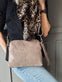 Crossbody clutch ALICE Taupe - Taskerem medfølger - VIAMAJA.DK