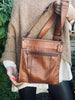Crossbody DORA walnut