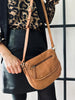 Crossbody Emily Raw Boheme – Cognac