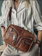 Crossbody Geneva Big – Walnut - VIAMAJA.DK