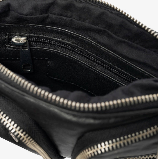 Crossbody Geneva – Black / silver - VIAMAJA.DK