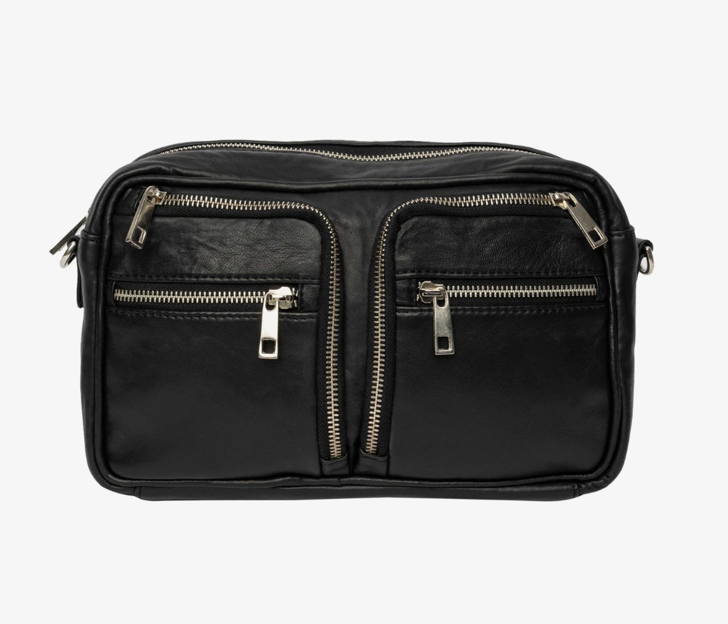 Crossbody Geneva – Black / silver Big - VIAMAJA.DK