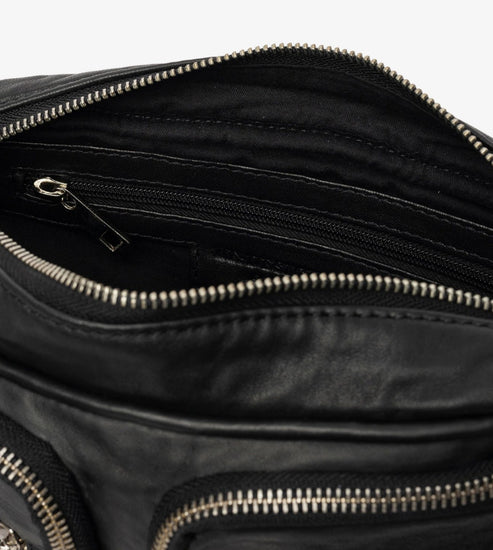 Crossbody Geneva – Black / silver Big - VIAMAJA.DK