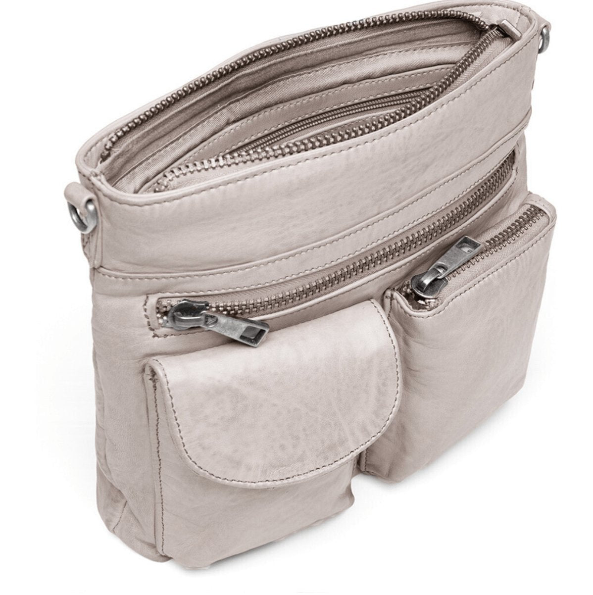 Crossbody Grey – Ultra blød - VIAMAJA.DK