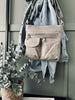Crossbody Grey – Ultra blød