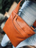Crossbody GRY – Cognac ultra blødt kalveskind