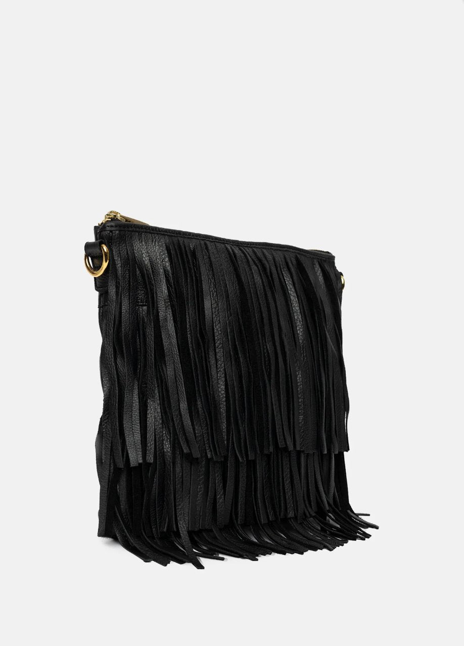 Crossbody Gypsy Big – Black - VIAMAJA.DK