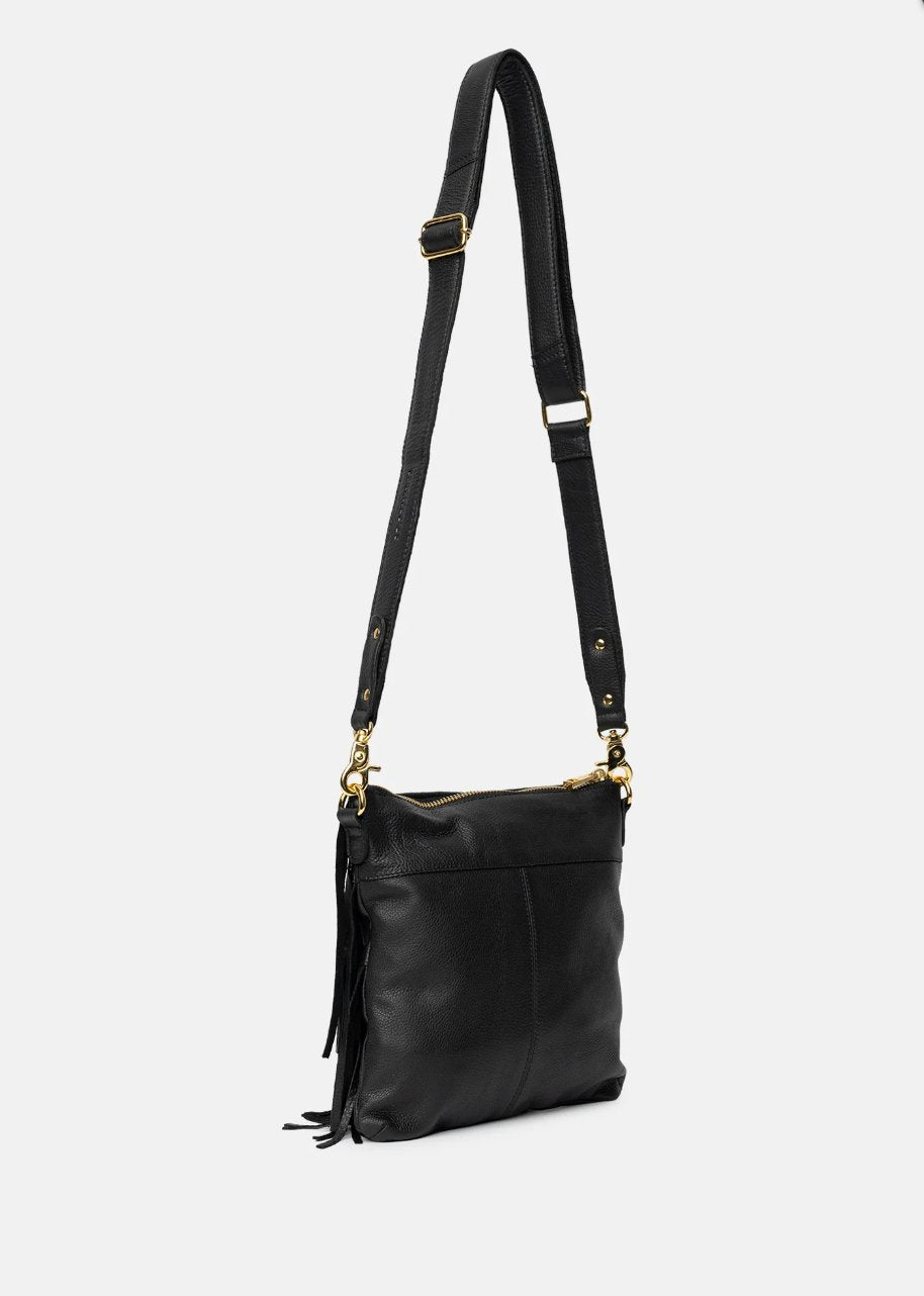 Crossbody Gypsy Big – Black - VIAMAJA.DK